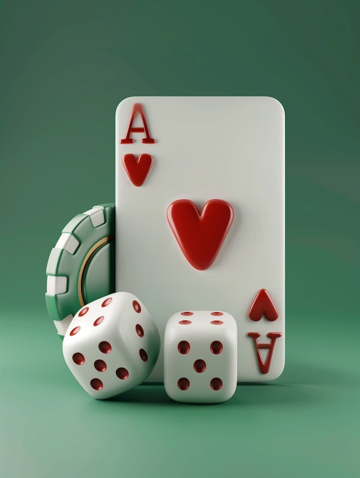 Dealer langsung di studio Live Casino natunatoto sedang membagikan kartu blackjack